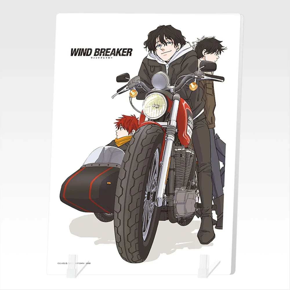Ichiban   Kuji   Wind   Breaker   5th   Anniversary   of   the   Original   Work   -   C   Prize   Acrylic   Board   Complete   Set   of   4   Types