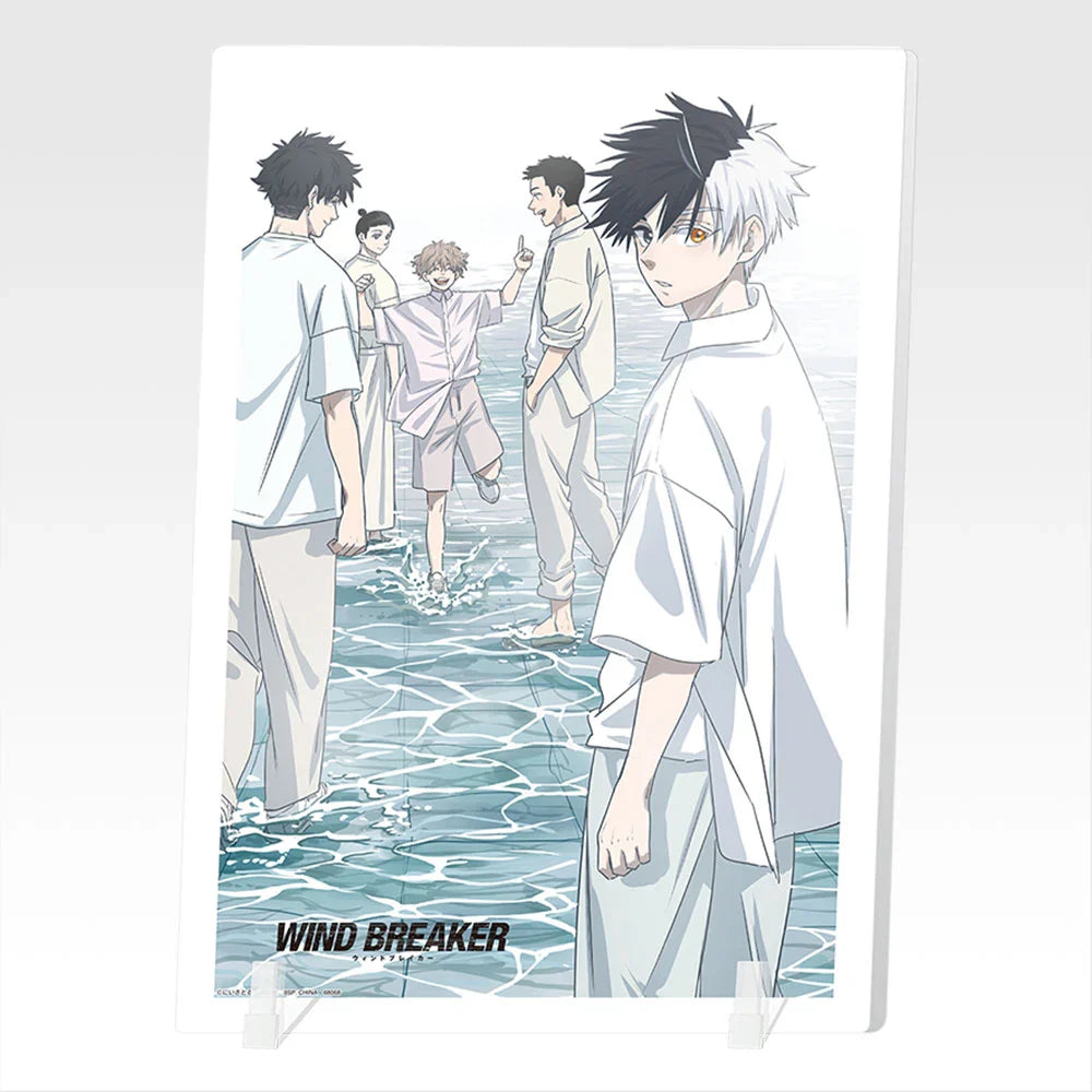 Ichiban   Kuji   Wind   Breaker   5th   Anniversary   of   the   Original   Work   -   C   Prize   Acrylic   Board   Complete   Set   of   4   Types