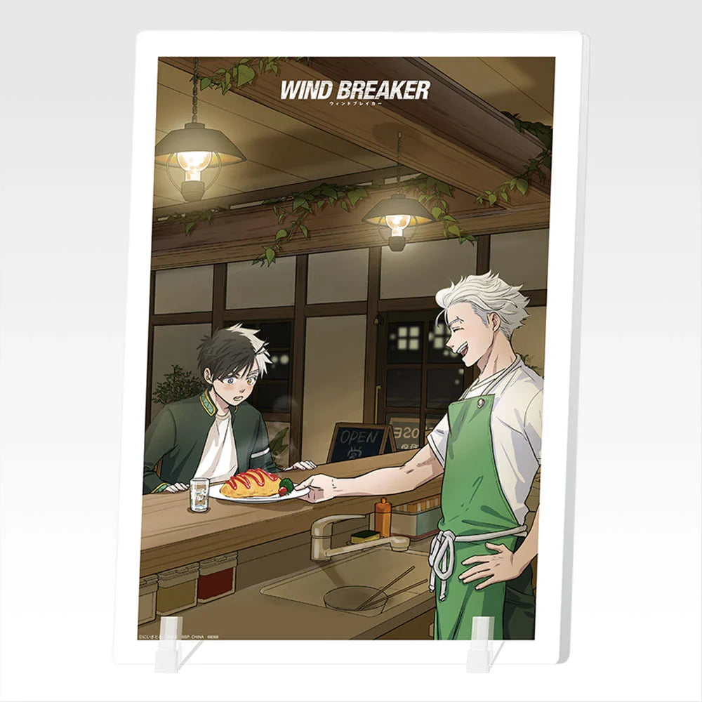 Ichiban   Kuji   Wind   Breaker   5th   Anniversary   of   the   Original   Work   -   C   Prize   Acrylic   Board   Complete   Set   of   4   Types