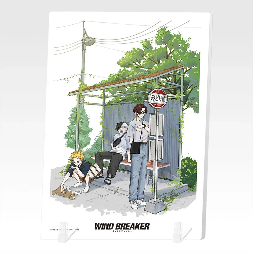 Ichiban   Kuji   Wind   Breaker   5th   Anniversary   of   the   Original   Work   -   C   Prize   Acrylic   Board   Complete   Set   of   4   Types