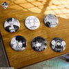Ichiban   Kuji   Wind   Breaker   5th   Anniversary   of   the   Original   Work   -   E   Prize   Can   Badge   Complete   Set   of   6   Types