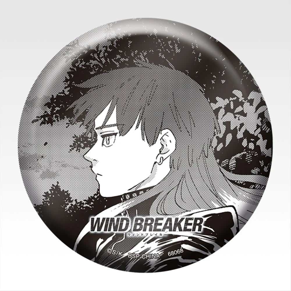 Ichiban   Kuji   Wind   Breaker   5th   Anniversary   of   the   Original   Work   -   E   Prize   Can   Badge   Complete   Set   of   6   Types