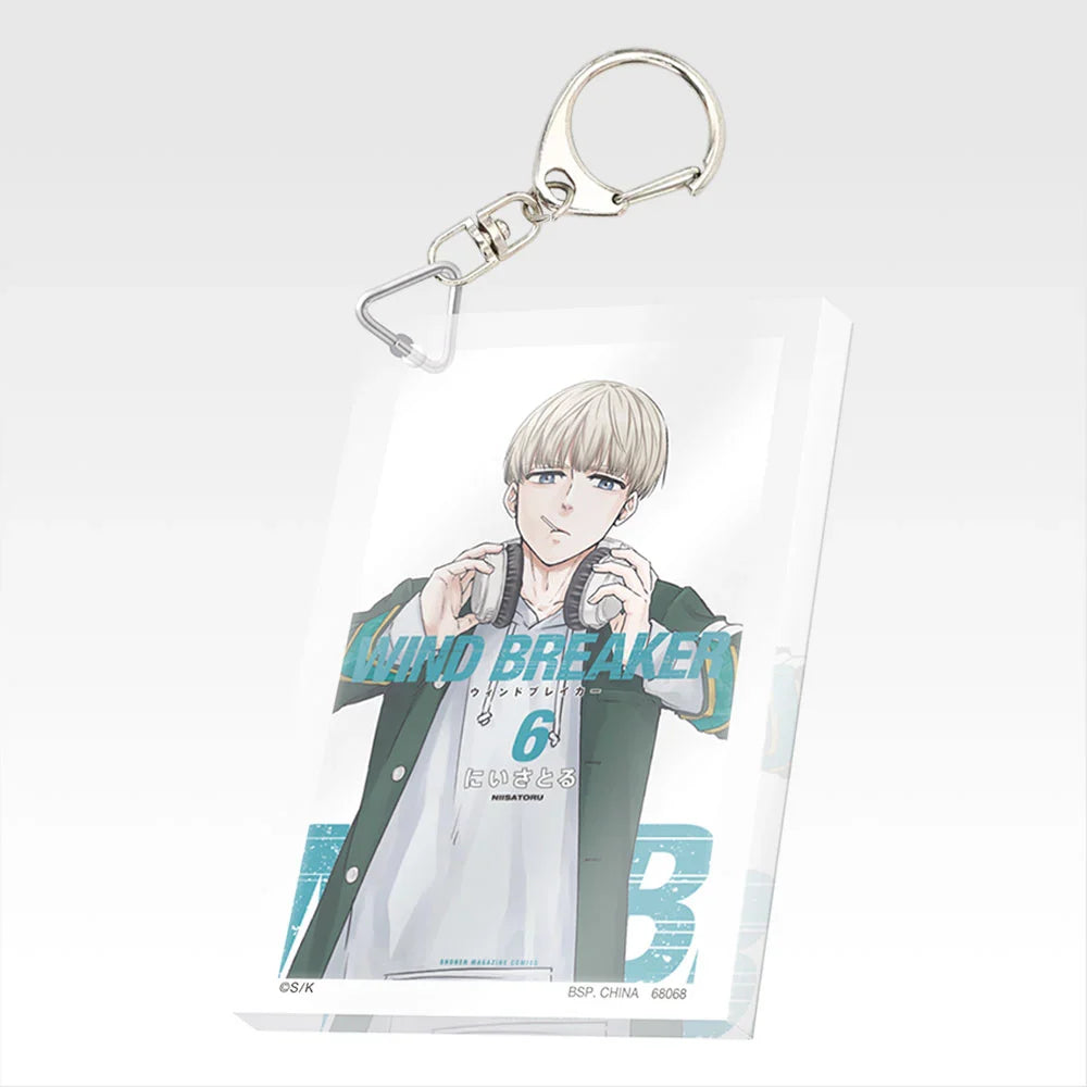 Ichiban   Kuji   Wind   Breaker   5th   Anniversary   of   the   Original   Work   -   F   Prize   Paperback   Acrylic   Keychain   Complete   Set   of   22   Types