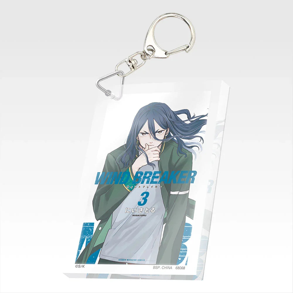 Ichiban   Kuji   Wind   Breaker   5th   Anniversary   of   the   Original   Work   -   F   Prize   Paperback   Acrylic   Keychain   Complete   Set   of   22   Types
