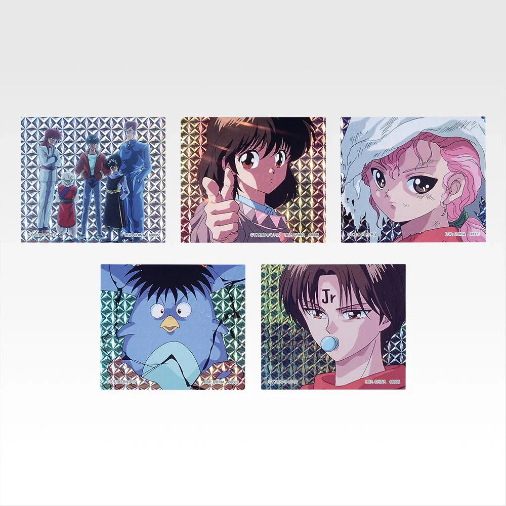 Ichiban   Kuji   Yu   Yu   Hakusho   Dark   Martial   Arts   Tournament   Vol.3   -   G   Prize   Flake   Prism   Stickers   Complete   Set   of   8   Types
