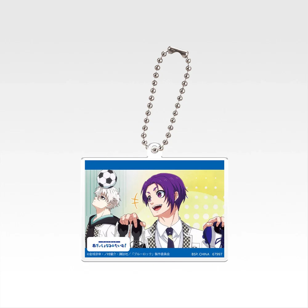 Ichiban   Kuji   Blue   Lock   Additional   Time!   -   H   Prize   Scene   Acrylic   Charm   Complete   Set   Of   7   Types