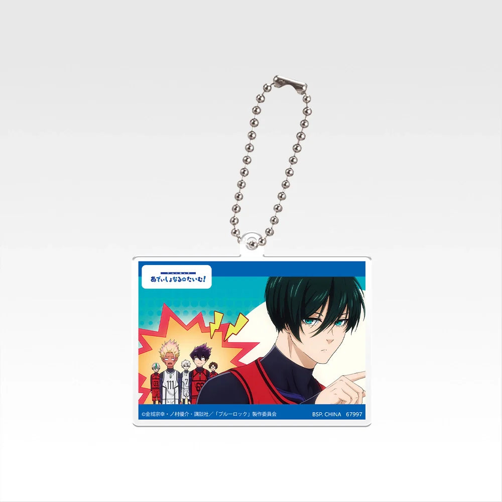 Ichiban   Kuji   Blue   Lock   Additional   Time!   -   H   Prize   Scene   Acrylic   Charm   Complete   Set   Of   7   Types