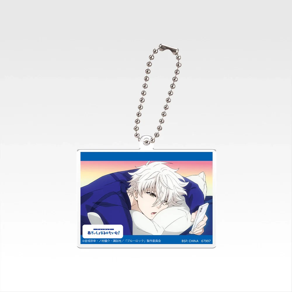Ichiban   Kuji   Blue   Lock   Additional   Time!   -   H   Prize   Scene   Acrylic   Charm   Complete   Set   Of   7   Types