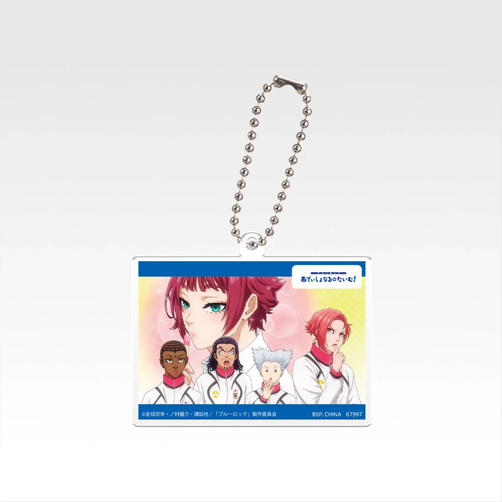 Ichiban   Kuji   Blue   Lock   Additional   Time!   -   H   Prize   Scene   Acrylic   Charm   Complete   Set   Of   7   Types