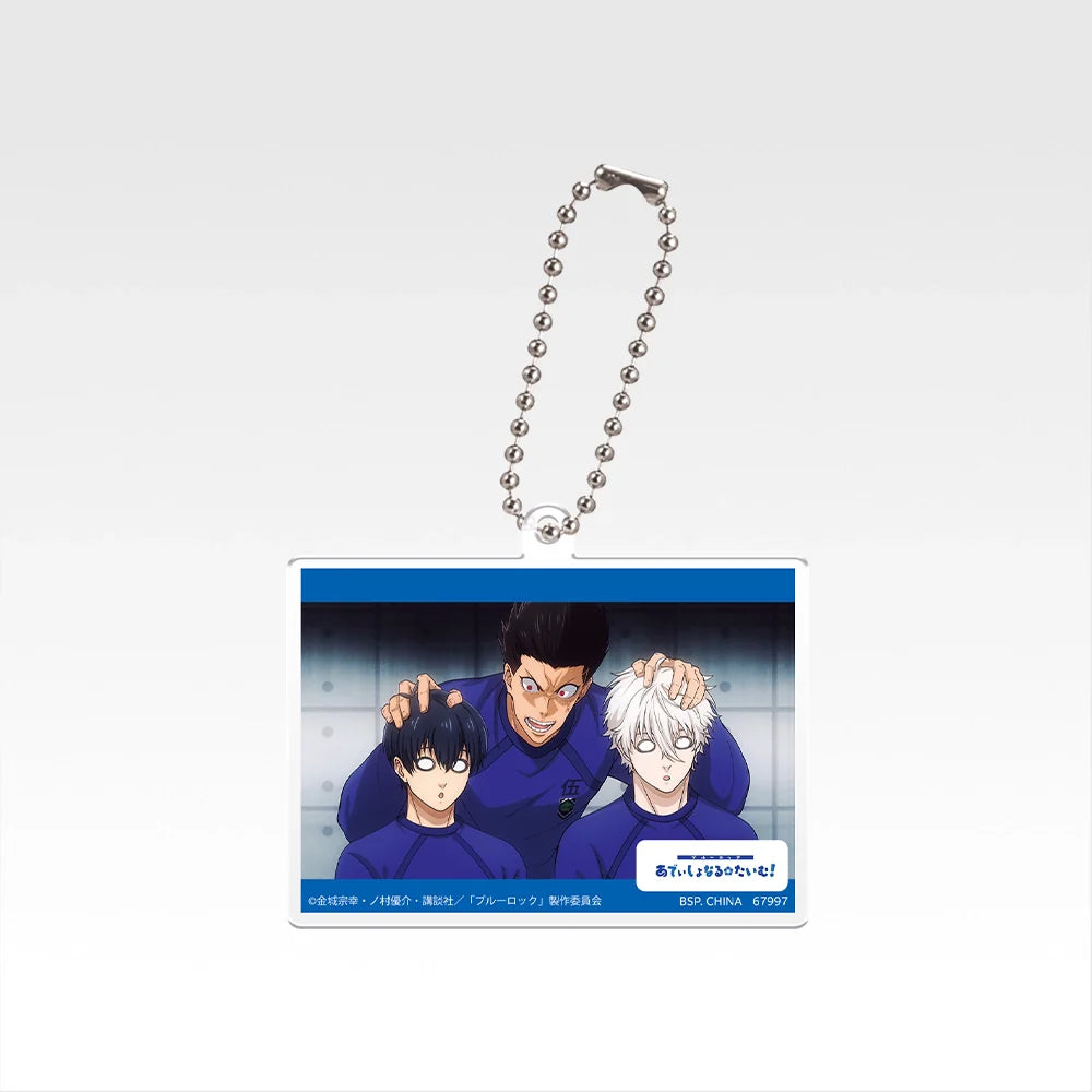 Ichiban   Kuji   Blue   Lock   Additional   Time!   -   H   Prize   Scene   Acrylic   Charm   Complete   Set   Of   7   Types