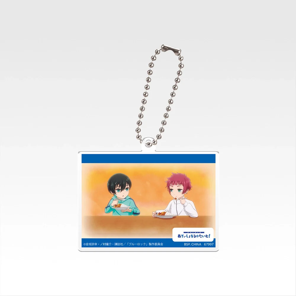 Ichiban   Kuji   Blue   Lock   Additional   Time!   -   H   Prize   Scene   Acrylic   Charm   Complete   Set   Of   7   Types