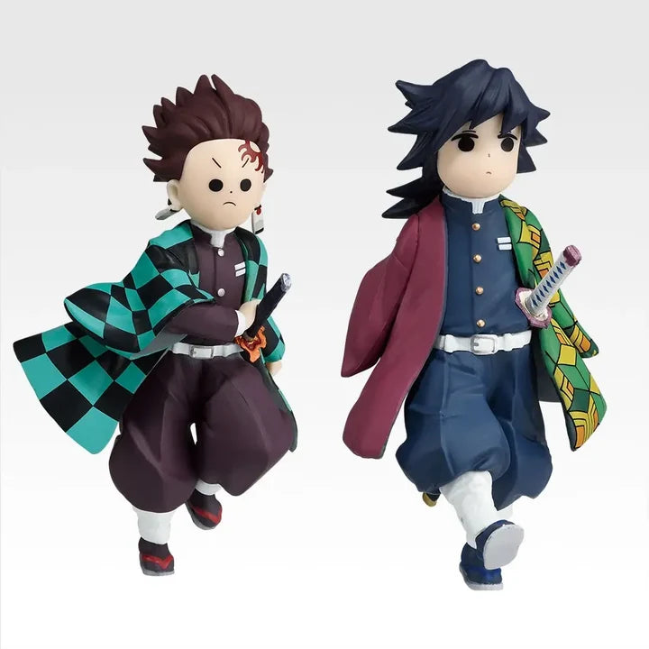 Ichiban   Kuji   Demon   Slayer:   Kimetsu   no   Yaiba   Upper   Rank   Two   -   D   Prize   Tanjiro   and   Giyu's   Toddler   Figures   (2   Types)