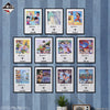 Ichiban   Kuji   Dragon   Ball   VS   Omnibus   CROSS   -   I   Prize   Clear   Poster   Complete   Set   of   11   Types