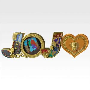 Ichiban   Kuji   JoJo's   Bizarre   Adventure   The   Gathering   Of   STARS   -   H   Prize   LOGO   de   Collection   (7   Types)