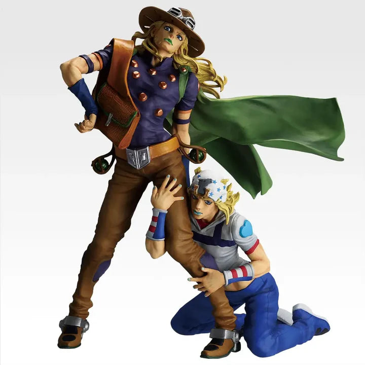 Ichiban   Kuji   JoJo's   Bizarre   Adventure   The   Gathering   Of   STARS   -   Last   One   Prize   Johny   Joestar   &   Gyro   Zeppeli   Masterlise   Plus   Figure