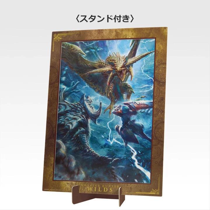 Ichiban   Kuji   Monster   Hunter   Wilds   -   B   Prize   Original   Poster   Art