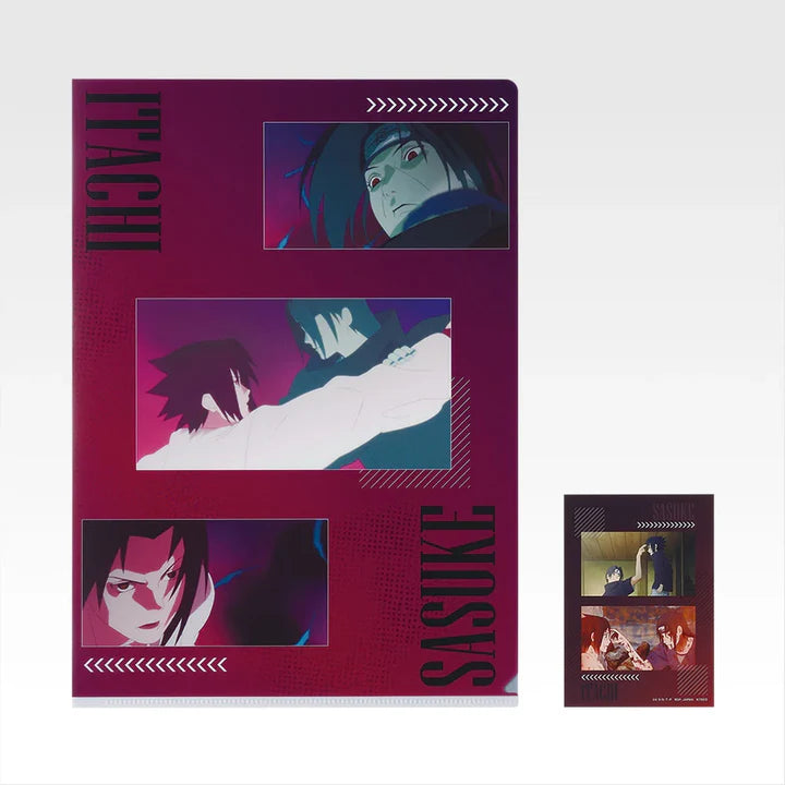 Ichiban   Kuji   Naruto   Shippuden   The   Bridge   of   Peace   and   the   Lament   of   Reincarnation   -   J   Prize   Clear   Files   &   Stickers   Complete   Set   of   7   Types