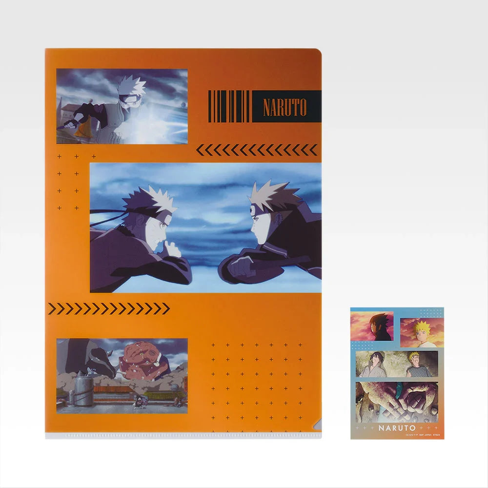 Ichiban   Kuji   Naruto   Shippuden   The   Bridge   of   Peace   and   the   Lament   of   Reincarnation   -   J   Prize   Clear   Files   &   Stickers   Complete   Set   of   7   Types