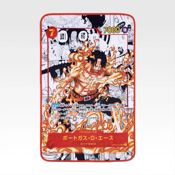Ichiban   Kuji   One   Piece   Card   Game   -   B   Prize   Card   Design   Blankets   Duo   Set