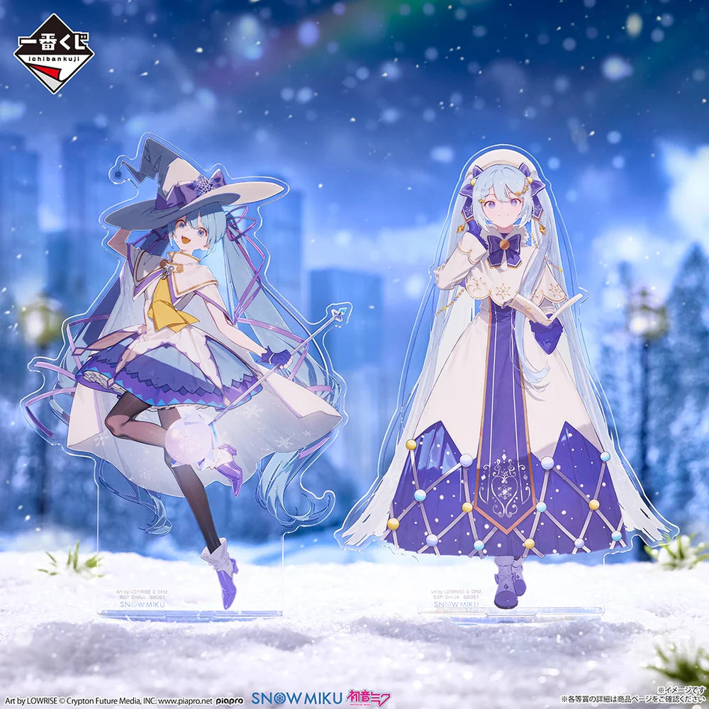Ichiban   Kuji   Snow   Miku   All   Stars   -   B   to   Q   Prizes   2011   To   2026   Big   Acrylic   Stands   (16   Types)