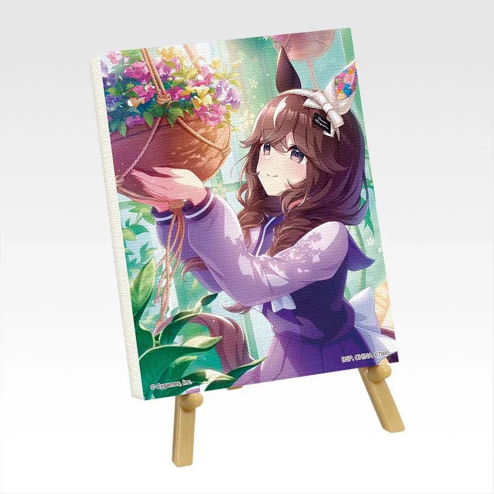 Ichiban   Kuji   Uma   Musume   Pretty   Derby   13th   Edition   -   G   Prize   Mini   Plates   With   Easel   Complete   Set   of   10   Types