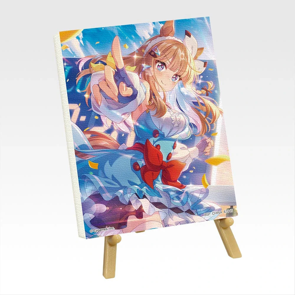 Ichiban   Kuji   Uma   Musume   Pretty   Derby   13th   Edition   -   G   Prize   Mini   Plates   With   Easel   Complete   Set   of   10   Types