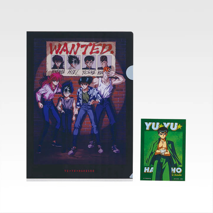 Ichiban   Kuji   Yu   Yu   Hakusho   Dark   Martial   Arts   Tournament   Vol.2   -   G   Prize   Clear   Files   &   Stickers   Complete   Set   of   6   Types