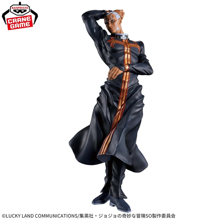 Jojo's   Bizarre   Adventure   Stone   Ocean   Mometria   Figure   -   Enrico   Pucci