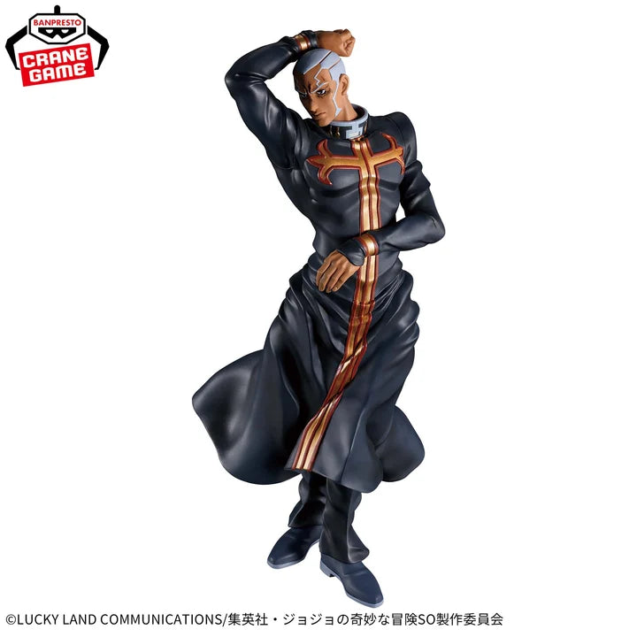 Jojo's   Bizarre   Adventure   Stone   Ocean   Mometria   Figure   -   Enrico   Pucci