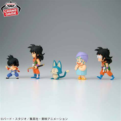 Dragon Ball World Collectible Figures - Youth Edition 3 Complete Set of 5 Types