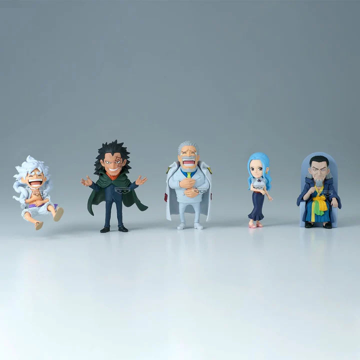 ONE   PIECE   WORLD   COLLECTIBLE   FIGURES   -   PARENT   AND   CHILD   BLOODLINE   I   COMPLETE   SET   OF   5   TYPES