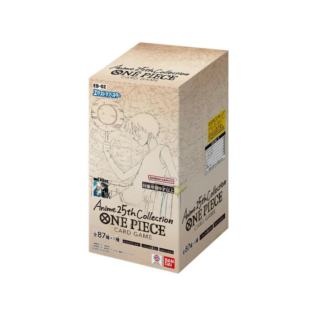 ONE   PIECE   CARD   GAME   -   EXTRA   BOOSTER   ANIME   25TH   COLLECTION   [EB-02]   (BOX)