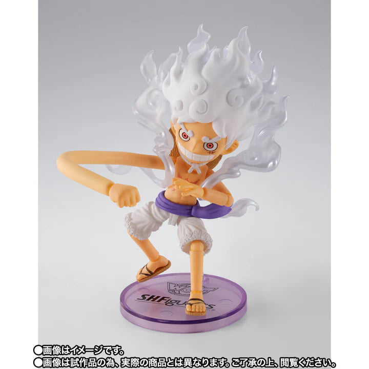 One   Piece   S.H.Figuarts   World   Collectable   Figure   ×   S.H.Figuarts   -   Monkey   D.   Luffy   Gear5