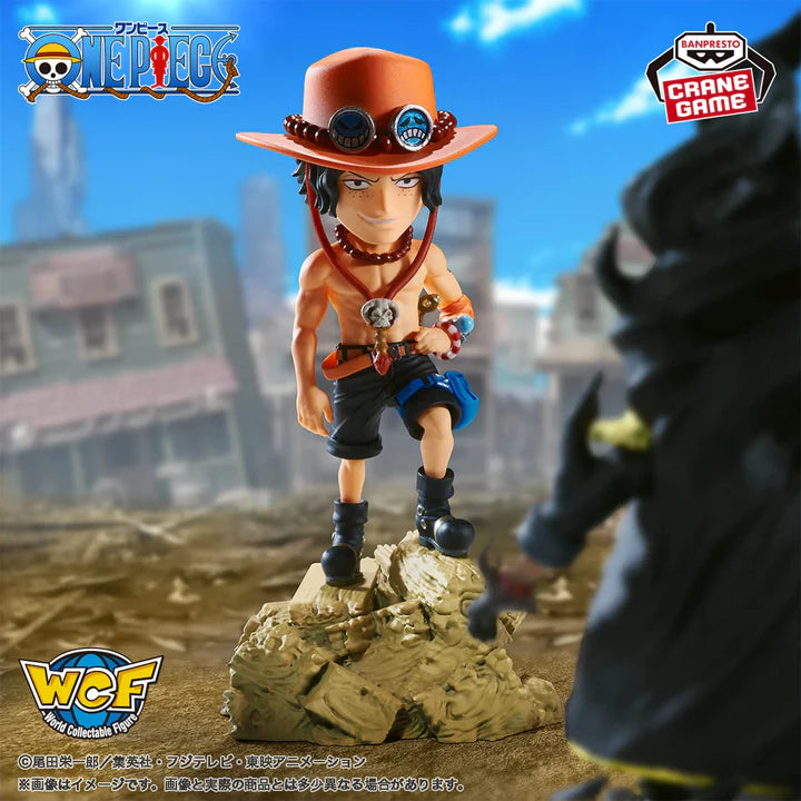 One   Piece   World   Collectible   Figures   -   Log   Stories   Portgas   D.   Ace   VS   Marshall   D.   Teach