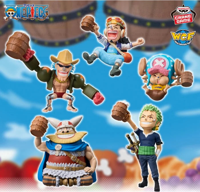One   Piece   World   Collectible   Figures   -   Banquet   Vol.   2   Complete   Set   of   5   Types