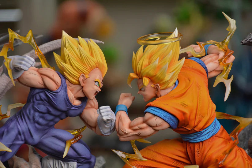 WL Studio 1/6 Dragon Ball Son Goku & Vegeta Statue