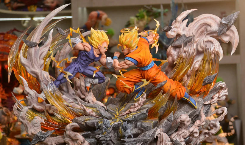 WL Studio 1/6 Dragon Ball Son Goku & Vegeta Statue