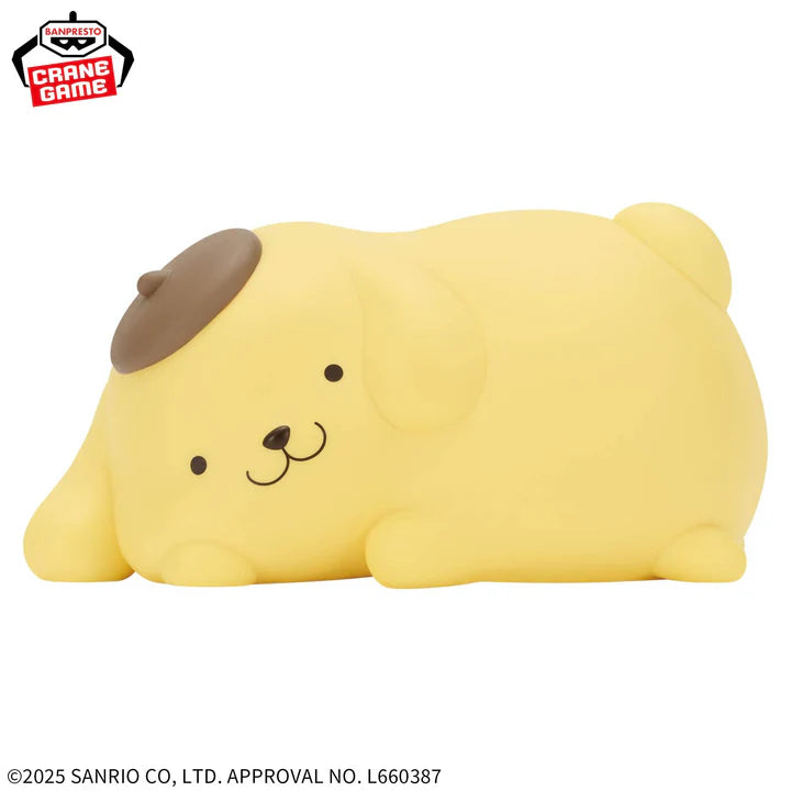 Sanrio   Characters   Sofvimates   Figure   -   Pompompurin   Relax   ver.