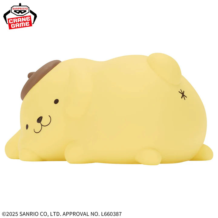 Sanrio   Characters   Sofvimates   Figure   -   Pompompurin   Relax   ver.