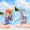 [Special   Bundle]   Evangelion:   New   Theatrical   Edition   Yumemirize   Figure   -   Asuka   Langley   Sohryu   &   Rei   Ayanami   School   Swimsuit   Ver.   Complete   Set   of   2