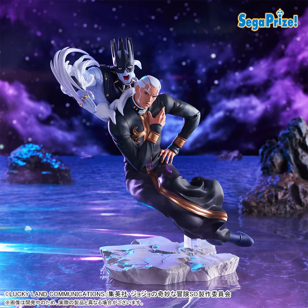 JoJo's   Bizarre   Adventure:   Stone   Ocean   Xross   Link   MAX   Figure   -   Enrico   Pucci   &   Jolyne   Cujoh