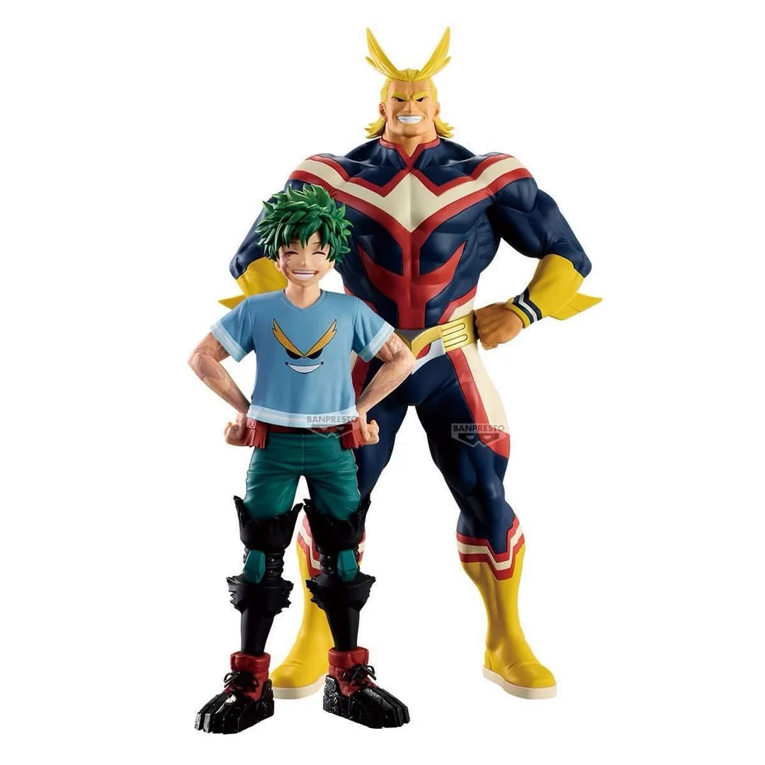 [Special   Bundle]   My   Hero   Academia   The   Amazing   Heroes   10th   Anniversary   Figure   -   Izuku   Midoriya   And   All   Might   Duo   Set