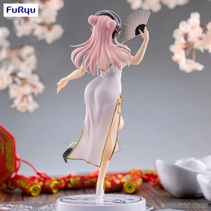 Super   Sonico   Series   Trio-Try-iT   -   Super   Sonico   White   Chinese   Dress   Ver.