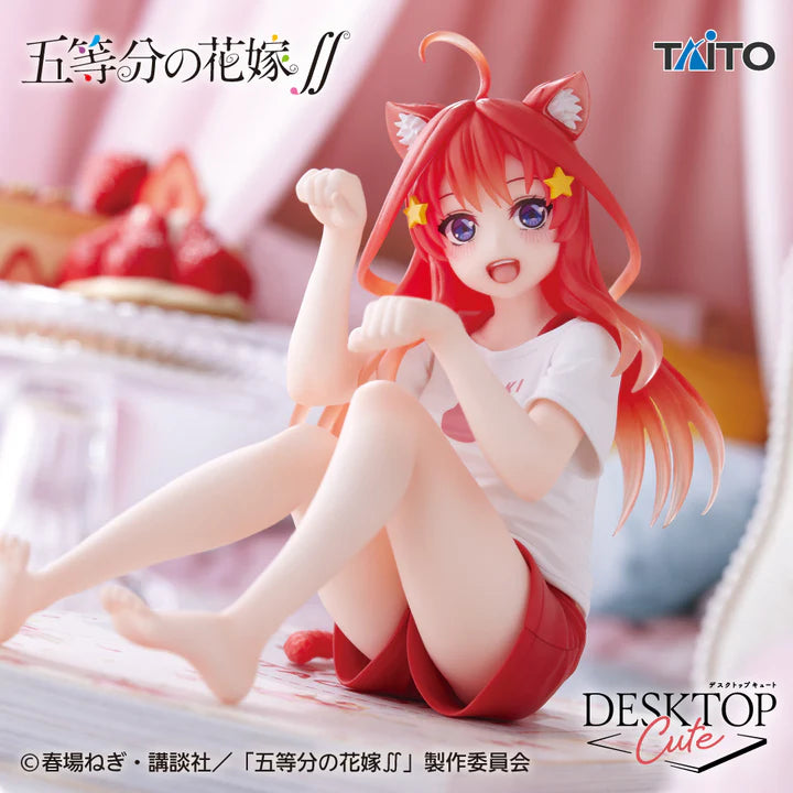 The   Quintessential   Quintuplets   Desktop   Cute   -   Satsuki   Nakano   Original   Cat   Roomwear   Ver.