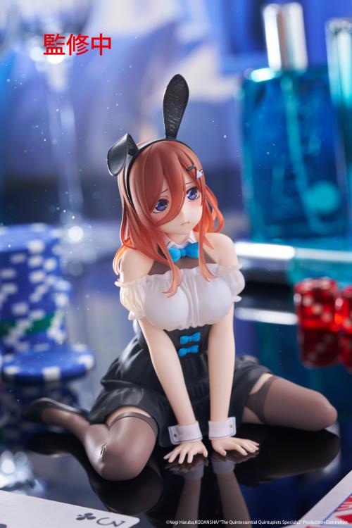 The   Quintessential   Quintuplets   Desktop   Cute   Figure   -   Miku   Nakano   Bunny   Ver.