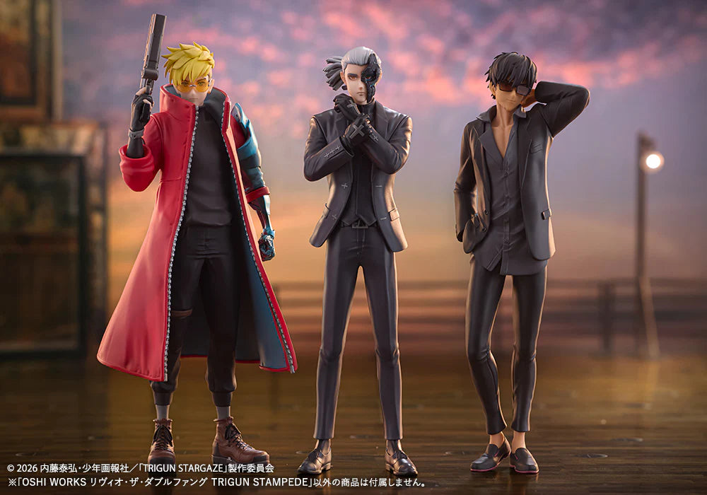Trigun   Stampede   Oshi   Works   Figure   -   Livio   the   Double   Fang