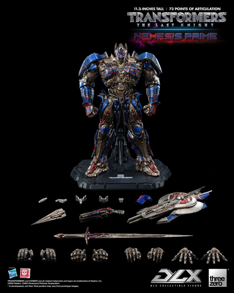 THREEZERO Transformers: The Last Knight DLX Action Figure 1/6 Nemesis Primal 28 cm