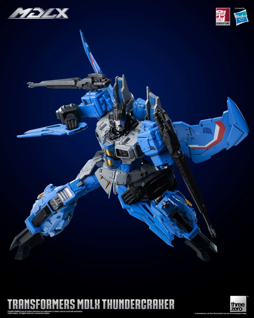 Transformers MDLX Action Figure Thundercracker 20 cm threezero