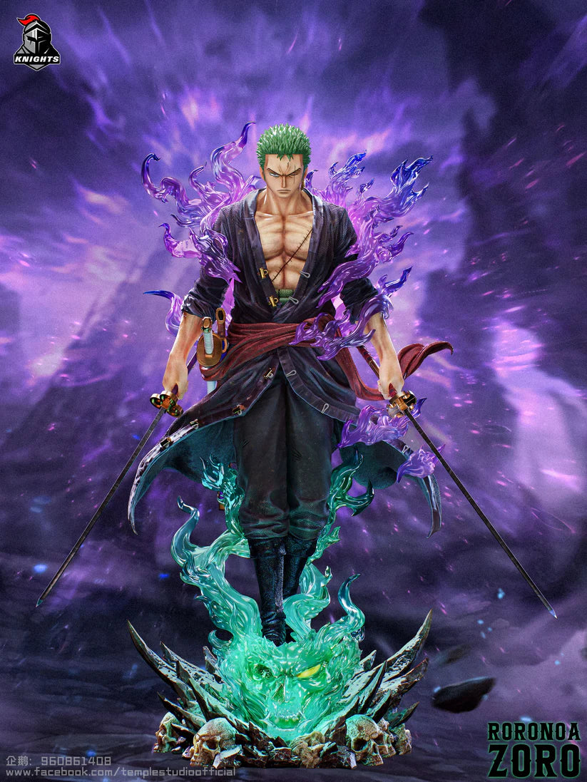 Temple Studio One Piece Roronoa Zoro Statue