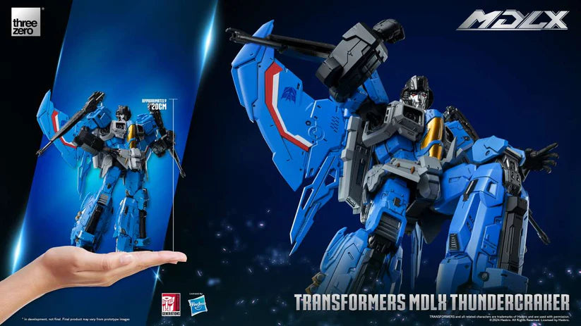 Transformers MDLX Action Figure Thundercracker 20 cm threezero